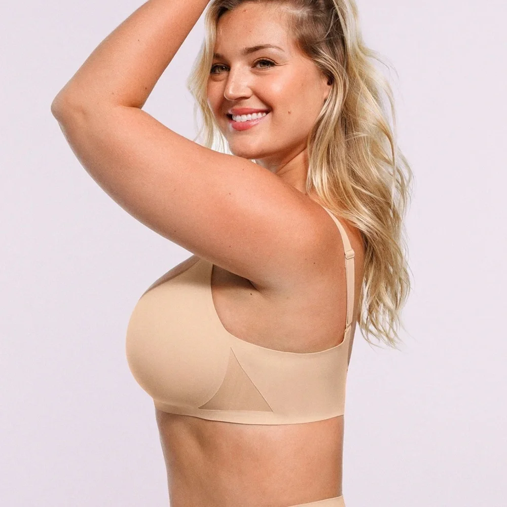 Shapellx Tan Comfort Bra